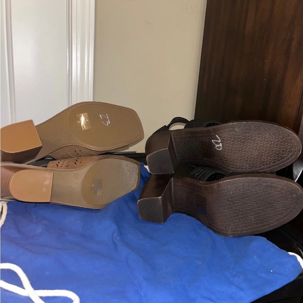 Indigo/jellypop heels! NWT!